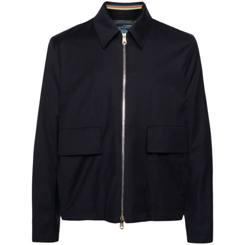 Paul Smith Übergangsjacke Logo Jacket Blue