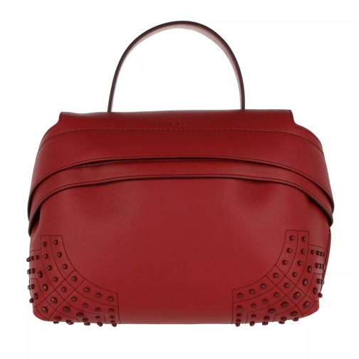 Tod's Wave Bag Small Red Satchel