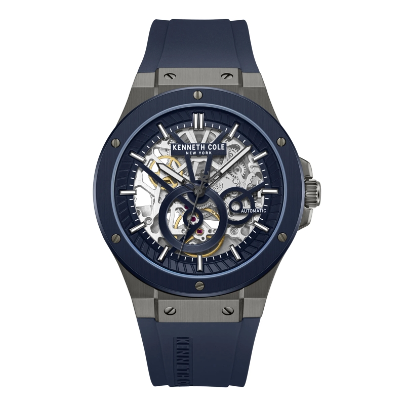 Kenneth Cole Automatikuhr Automatikuhr Grove blau