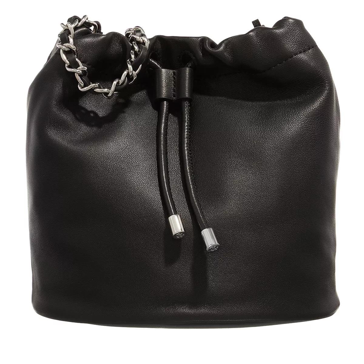 Lauren Ralph Lauren Beuteltaschen - Emmy 19 Bucket Bag Medium - Gr. unisize - in Schwarz - für Damen