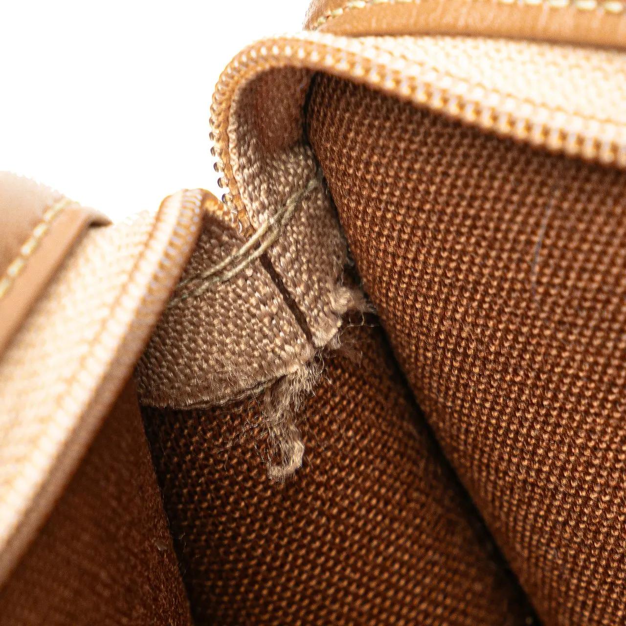 Thumbnail - Christian Dior Clutches - Honeycomb Coated Canvas Clutch - Gr. unisize - in Braun - für Damen