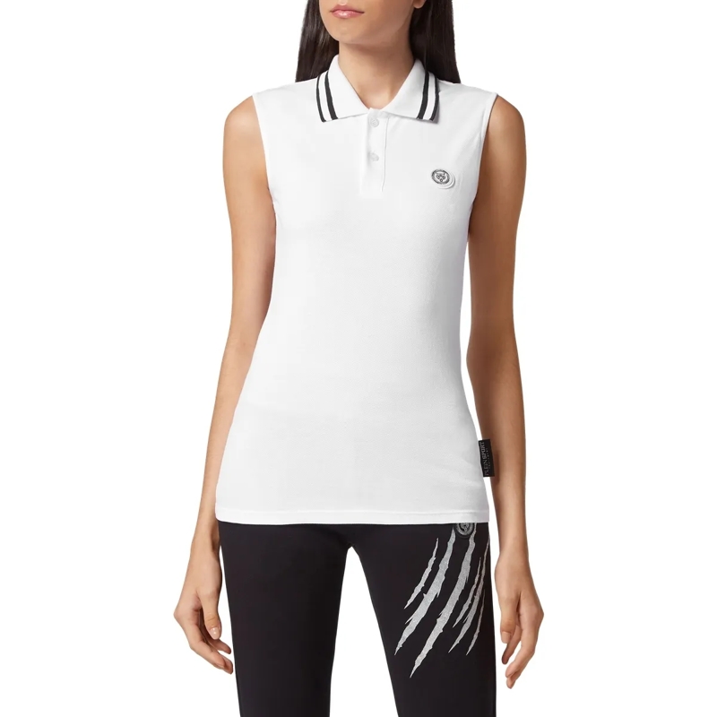 Plein Sport Top Polohemd weiss(Image 3)