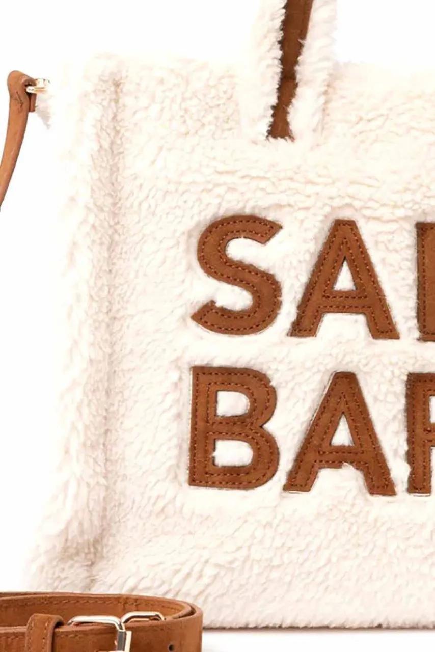 MC2 Saint Barth Verstelbare Tote Tas met Drukknoopsluiting White Dames