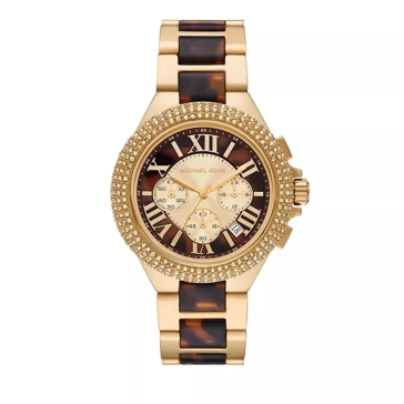 Michael Kors Camille Chronograph Stainless Steel Acetate Watch 