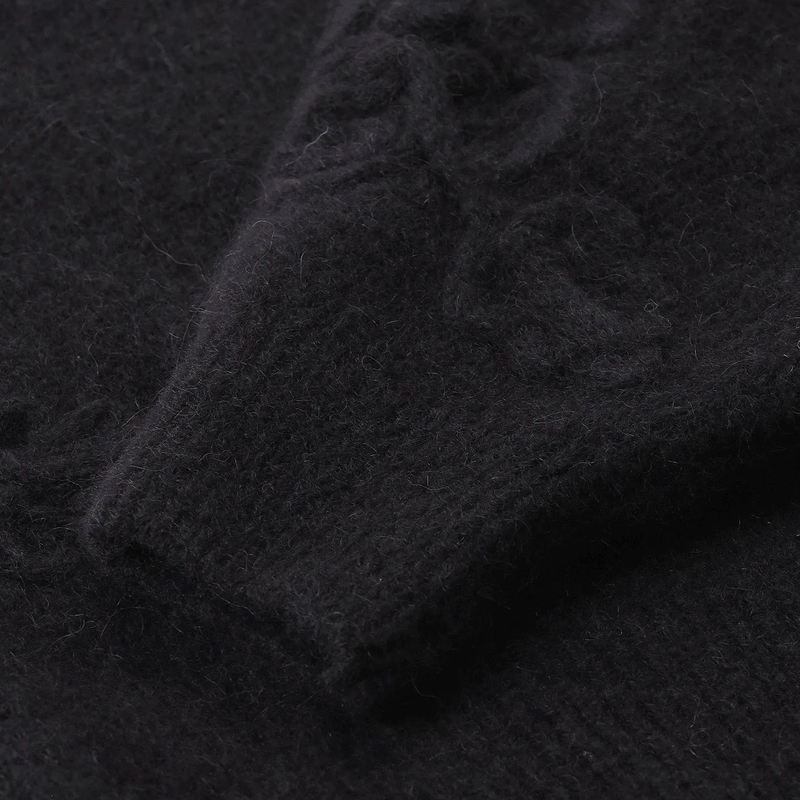 Rotate Pullover Pullover aus Woll-Mix schwarz(Image 5)