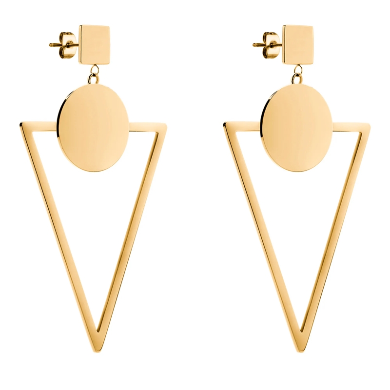 Liebeskind Berlin Ohrstecker Edelstahl Ohrringe gold