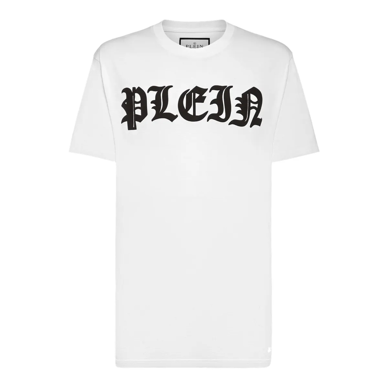 Philipp Plein T-Shirt T-Shirt Gothic Plein weiss