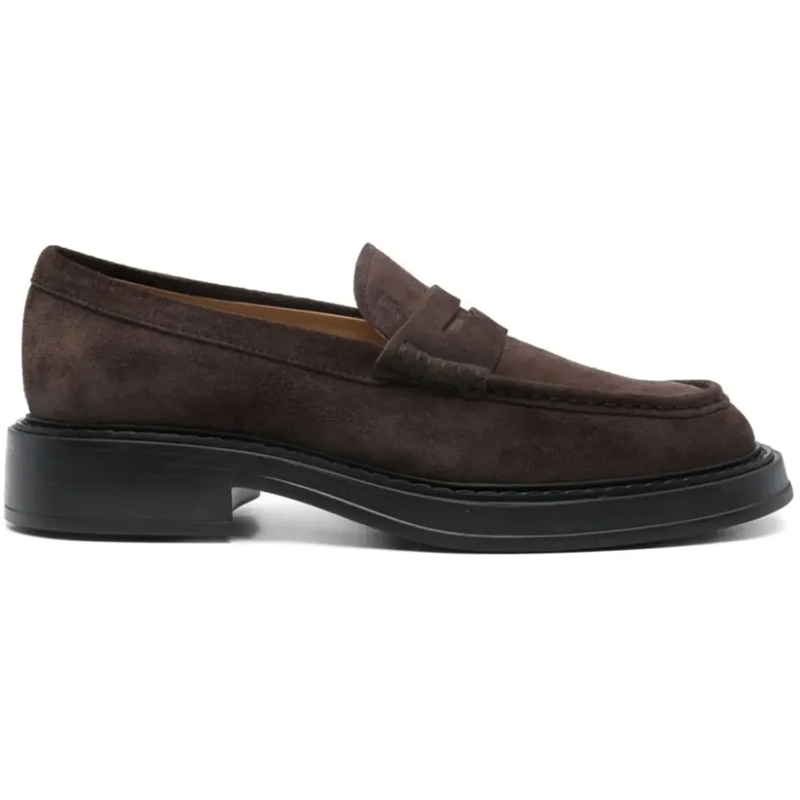 Tod's T-Shirt Tods Suede Loafers braun