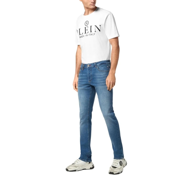 Philipp Plein Jeans Jeans Regular Fit dunkel-blau(Image 3)
