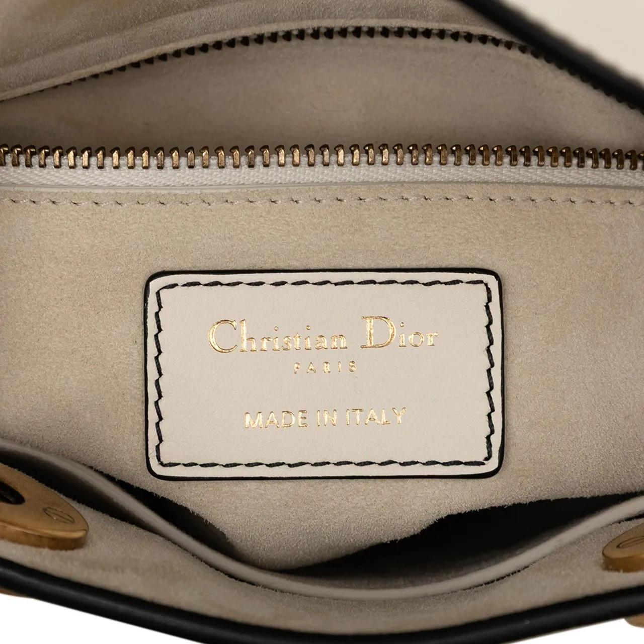 Thumbnail - Christian Dior Hobo Bags - Niki de Saint Phalle Mini Calfskin Lady Dior - Gr. unisize - in Weiß - für Damen