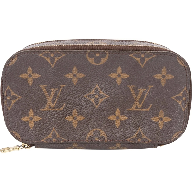 Louis Vuitton Necessaire Louis Vuitton Canvas Monogram Trousse Blush PM braun