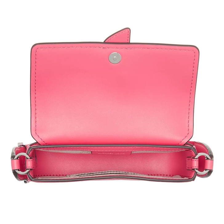 Michael Kors Extra-small Greenwich Crossbody Bag in Pink