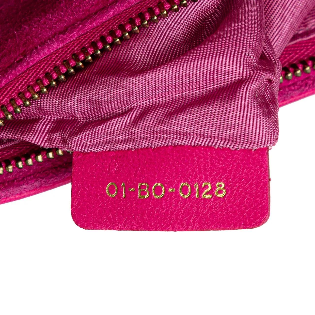 Thumbnail - Christian Dior Hobo Bags - Lambskin Cannage DiorAddict Wallet on Chain - Gr. unisize - in Gold - für Damen
