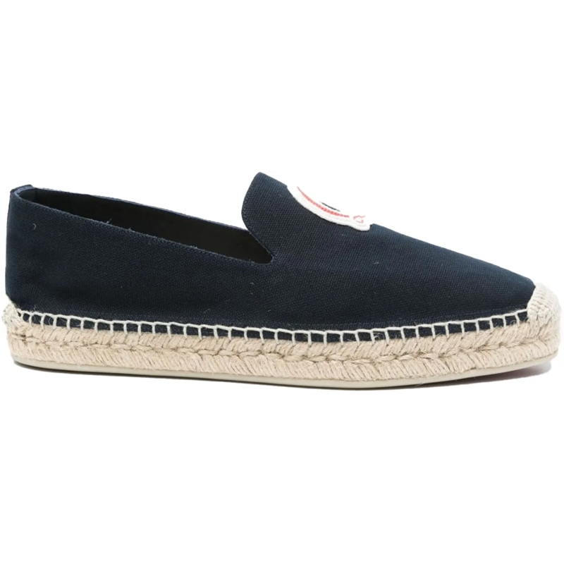Christian Louboutin Espadrilles Flat Shoes Blue blau