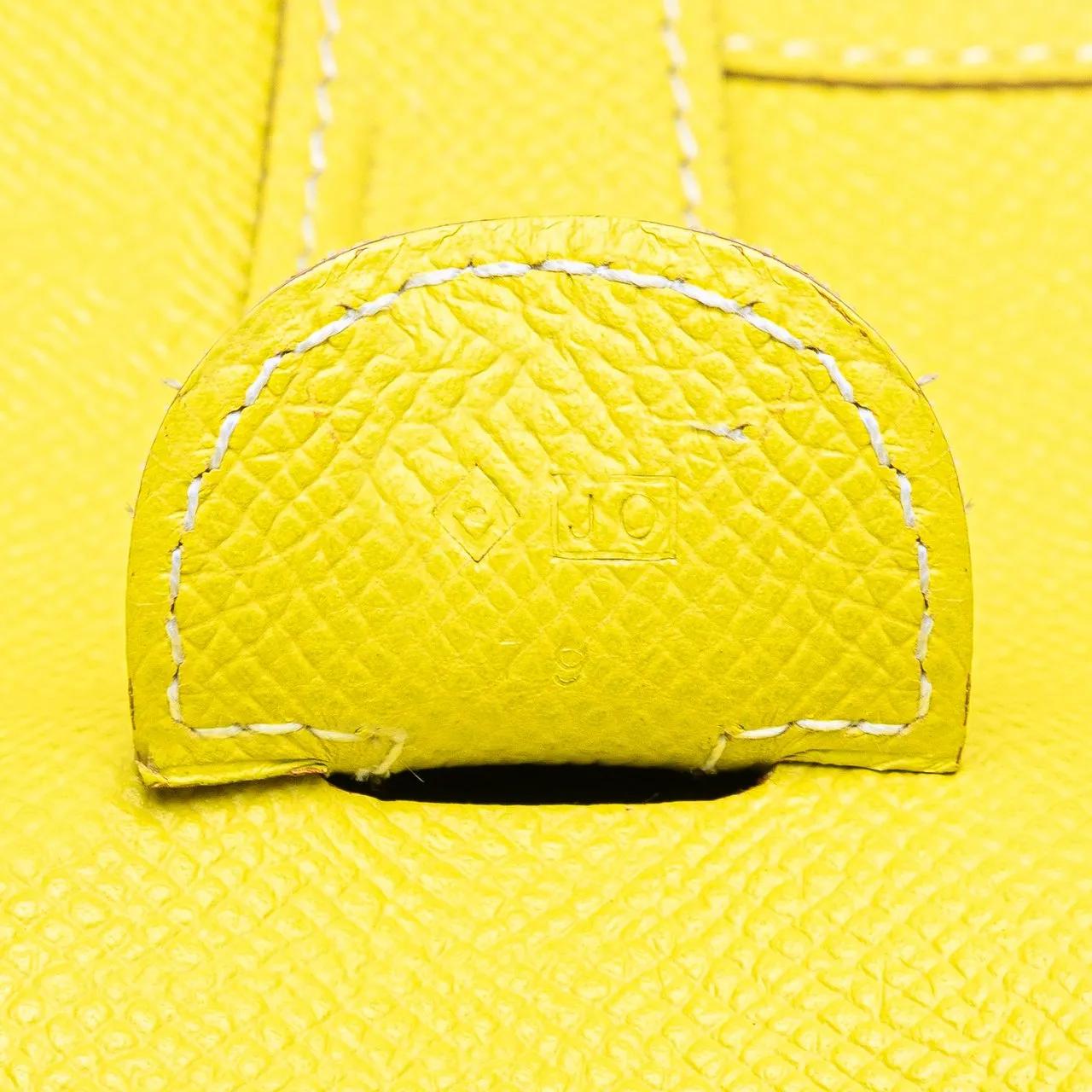 Thumbnail - Hermès Hobo Bags - Epsom Evelyne III 33 - Gr. unisize - in Gelb - für Damen