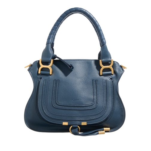 Chloé Marcie Tapestry Blue Tote