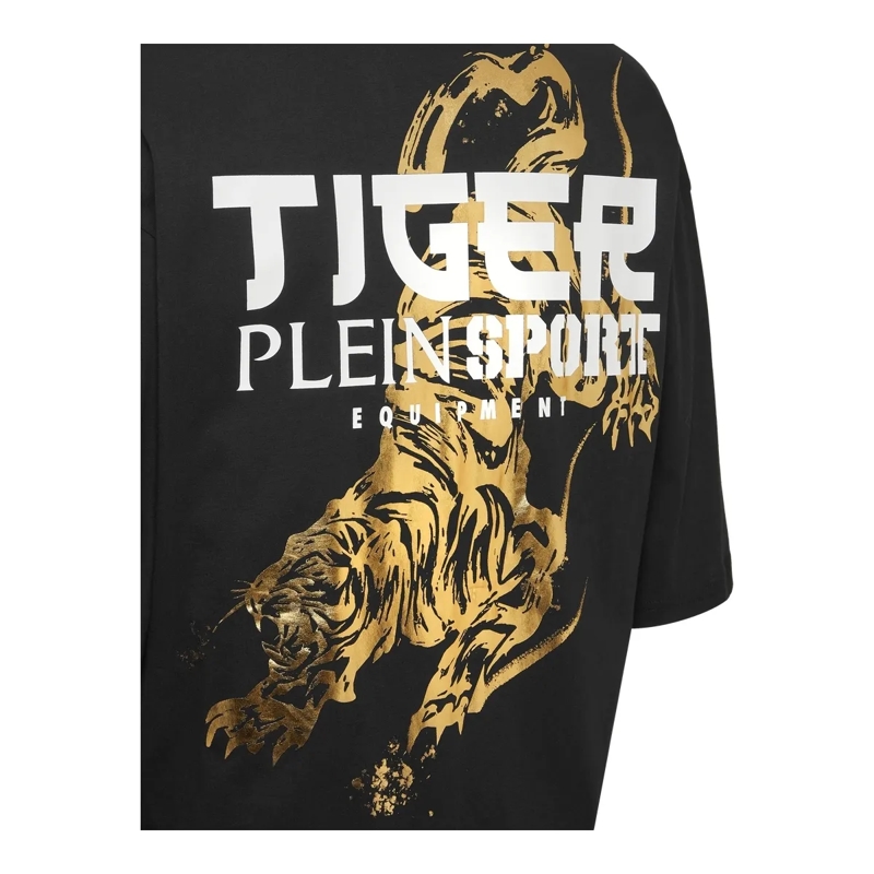 Plein Sport T-Shirt T-Shirt Tiger Tokyo schwarz(Image 3)