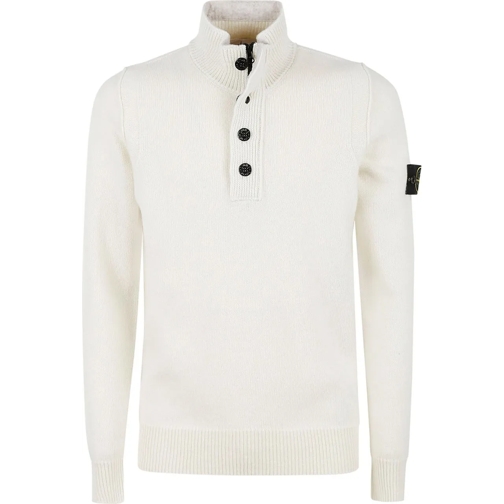 Stone Island  Sweaters White weiß