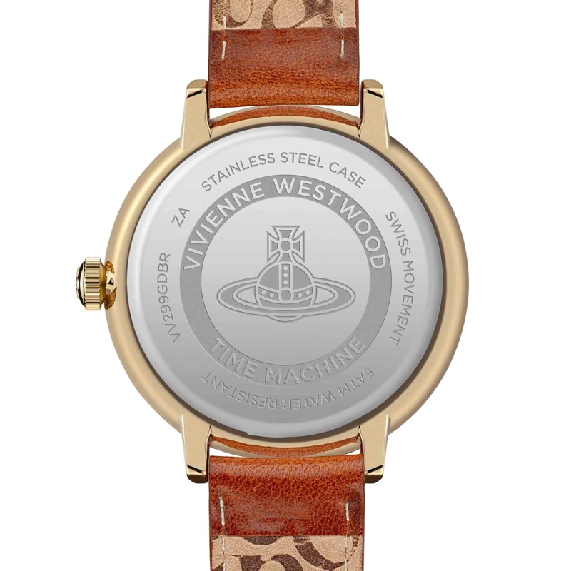 Vivienne Westwood Quarzuhr Quarzuhr Cavendish braun(Image 4)
