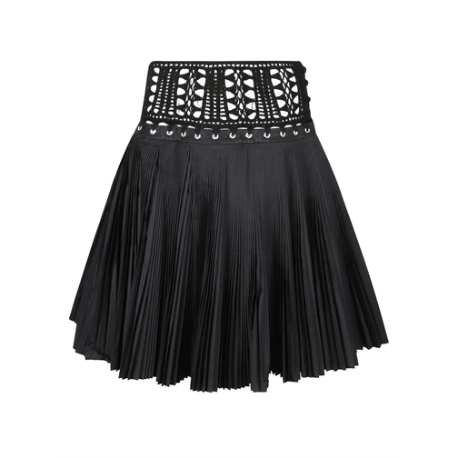 Chopova Lowena Midi-Röcke Pleated Midi Skirt Black