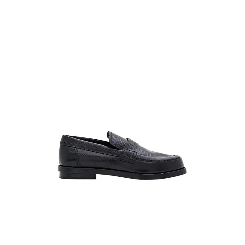 Alexander McQueen Loafer Sole Jupiter Leather Loafer Black