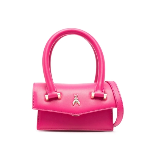 Patrizia Pepe Schultertasche Small Shoulder Bag With Logo Pink