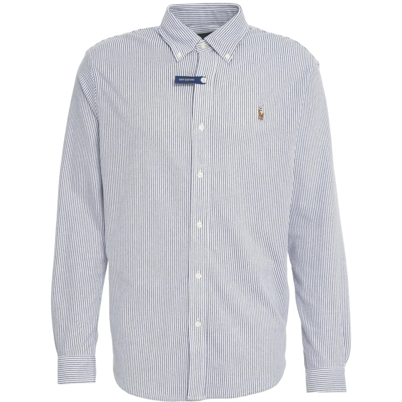 Ralph Lauren T-shirt Striped Oxford shirt blau