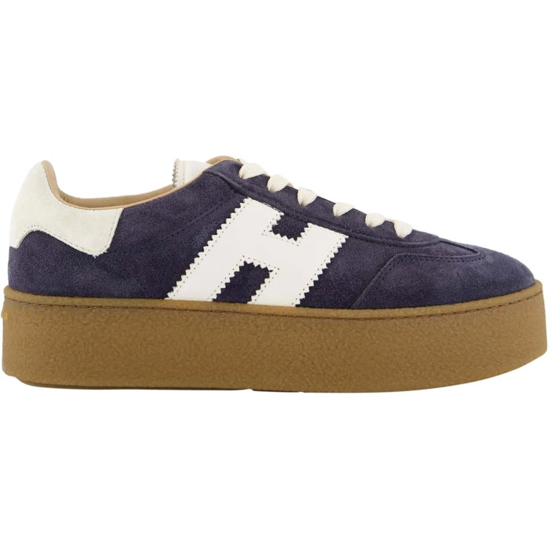 Hogan Low-Top-Sneaker Dames H681 Sneaker Blauw blau