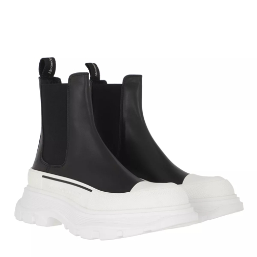 Alexander McQueen Chunky Sole Boots Black/White Botte Chelsea