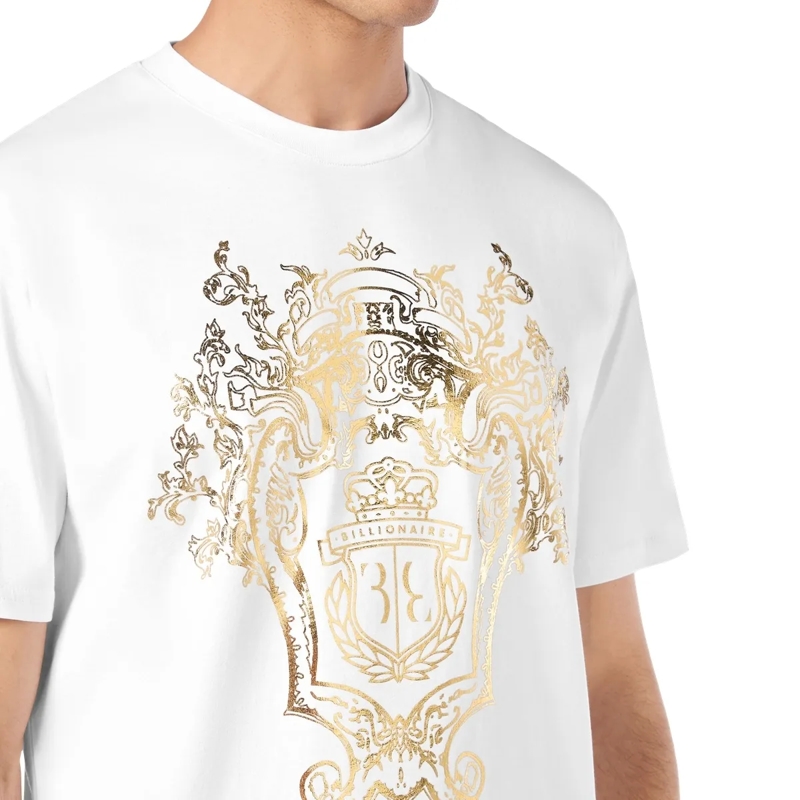 BILLIONAIRE T-Shirt T-Shirt Crest weiss(Image 4)