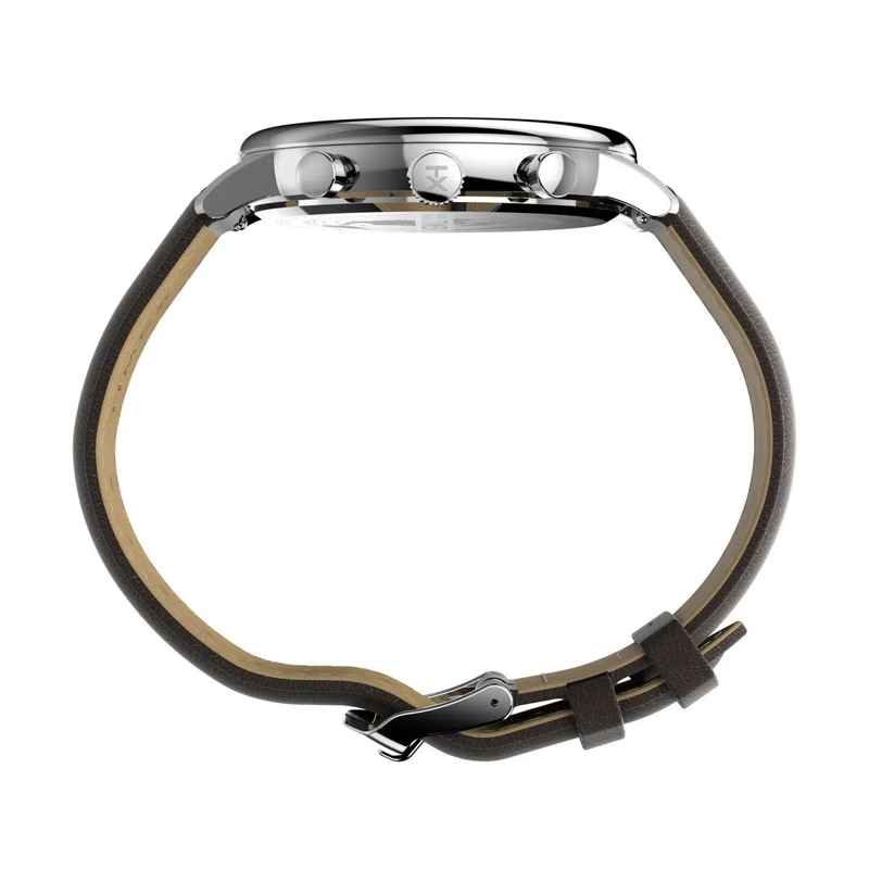 Timex Chronograph Quarz-Analoguhr Timex Chicago Chronograph braun(Image 2)