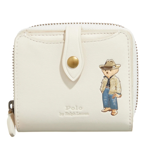 Polo Ralph Lauren Wallet-Small Ivory Tvåveckad plånbok