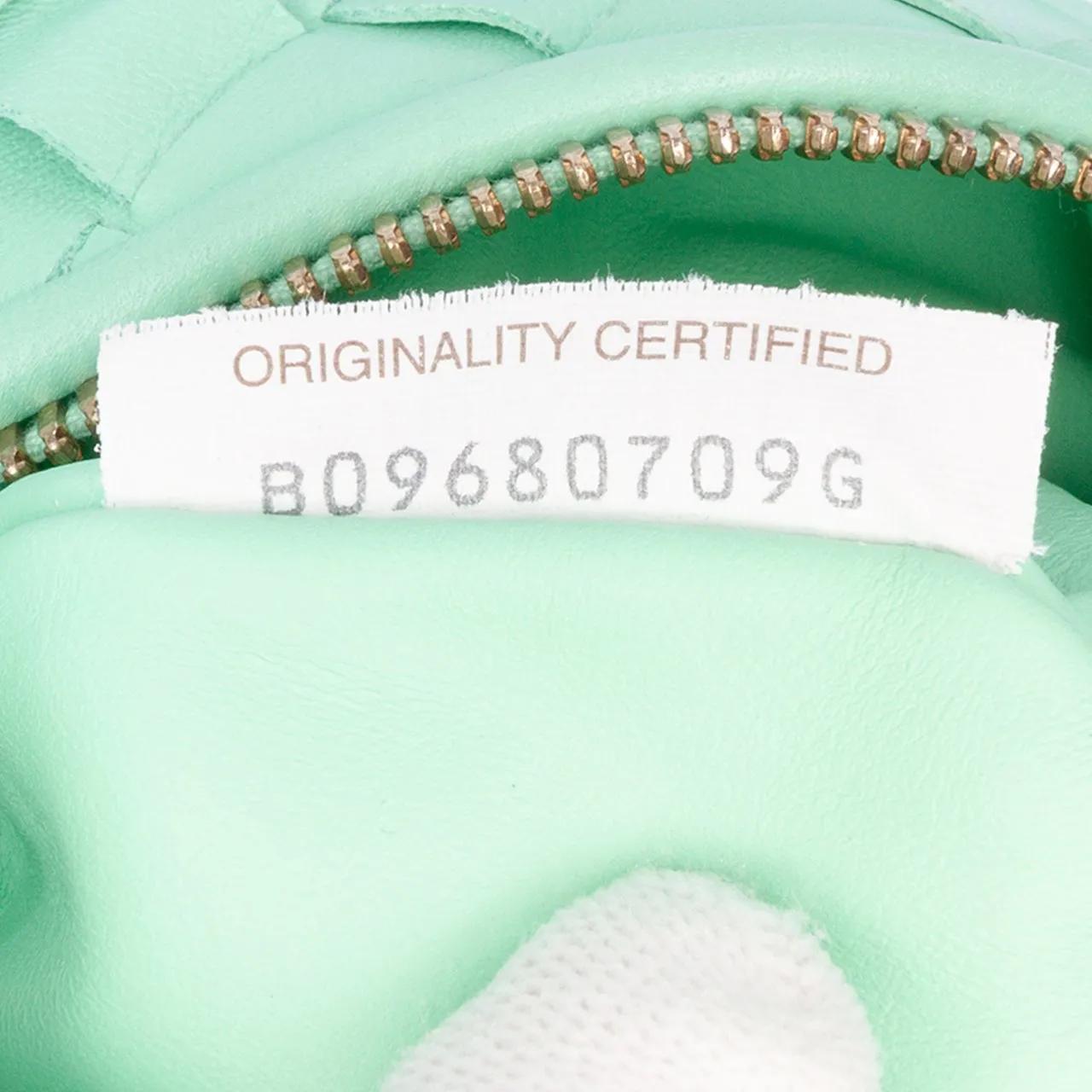 Thumbnail - Bottega Veneta Hobo Bags - Mini Nappa Intrecciato Jodie - Gr. unisize - in Grün - für Damen