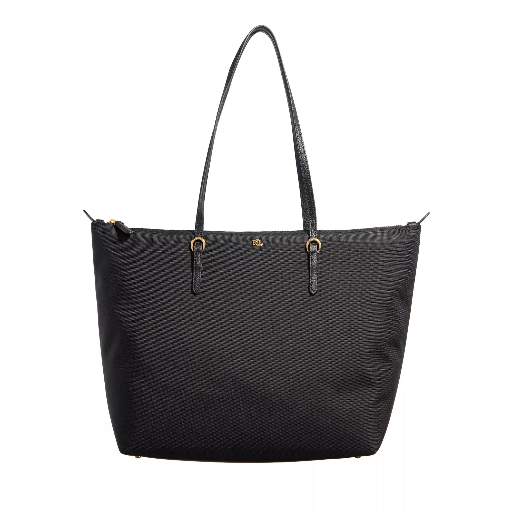 Lauren Ralph Lauren Keaton 31 Tote Large Black | Shopping Bag