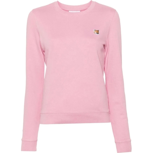 Maison Kitsune Truien fox head patch regular sweatshirt divers mehrfarbig