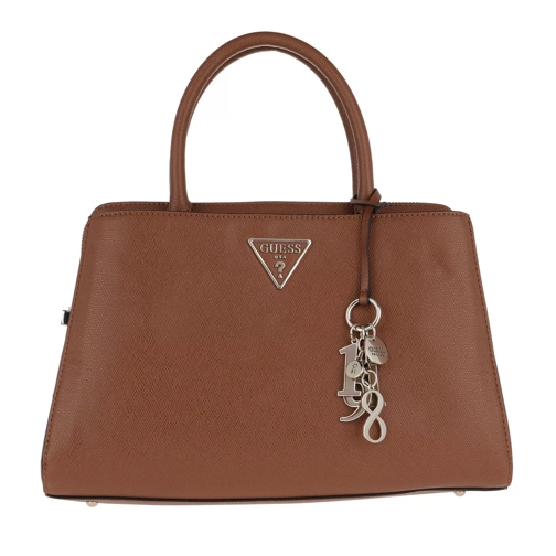 Guess Maddy Girlfriend Satchel Cognac Tote