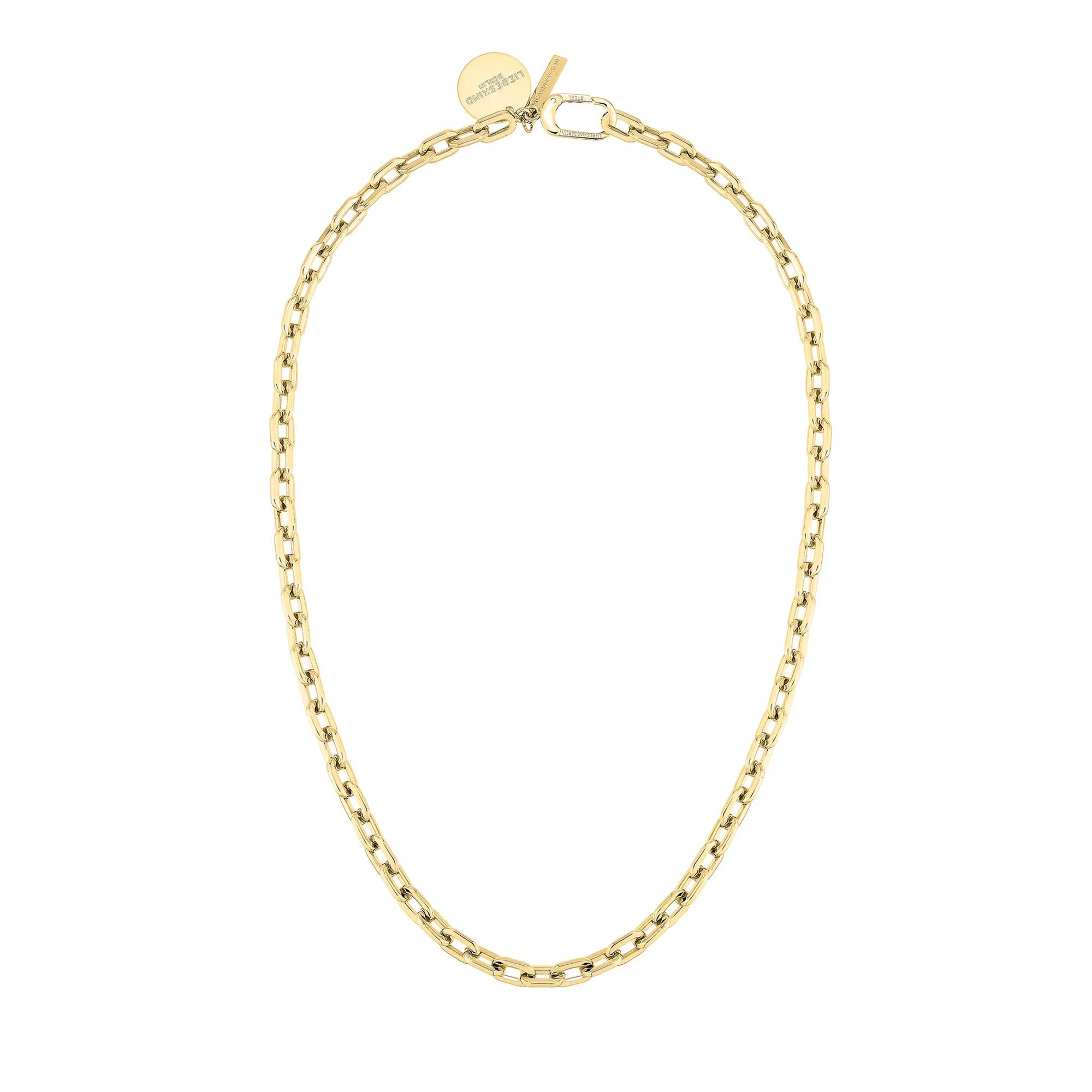 Thumbnail - Liebeskind Berlin Halskette - Edelstahl The Double Tag - Gr. unisize - in Gold - für Damen