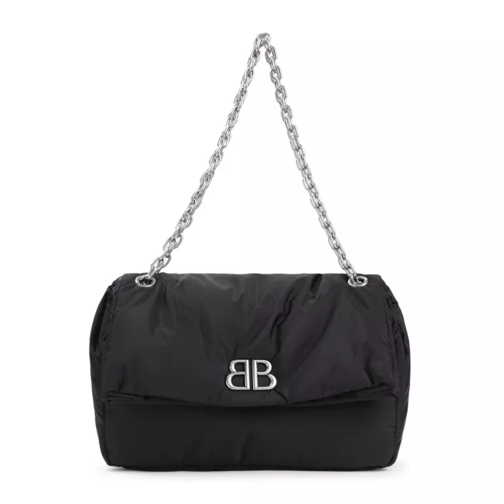 Balenciaga Monaco M Chain Bag Black Schoudertas