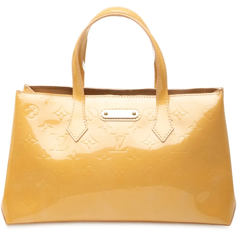 Louis Vuitton Tote Monogram Vernis Wilshire PM braun