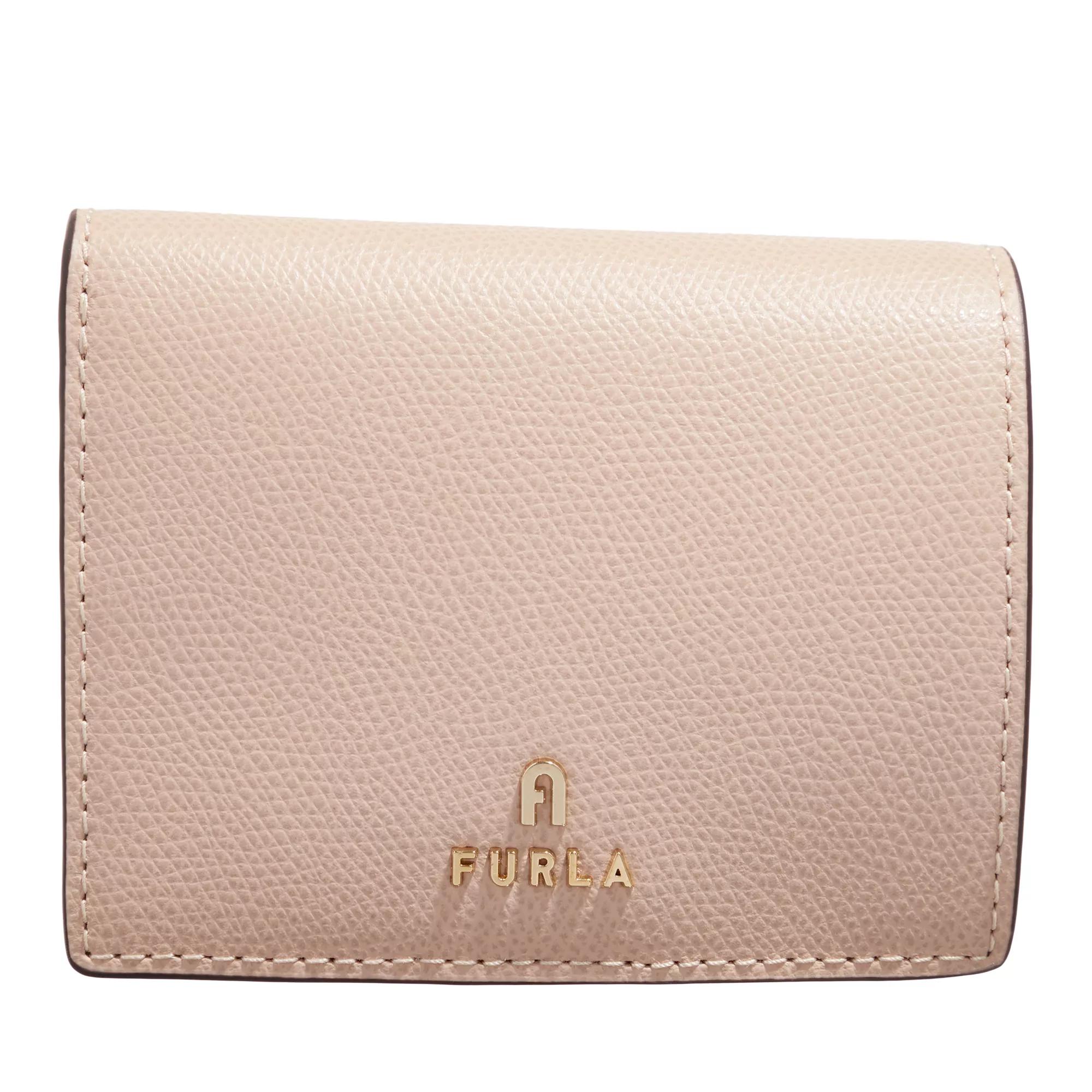 Furla Portemonnaie - Furla Camelia S Compact Wallet Bifold Coin - Gr. unisize - in Gold - für Damen