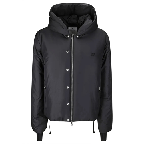 Courrèges Übergangsjacke Short Down Jacket Black