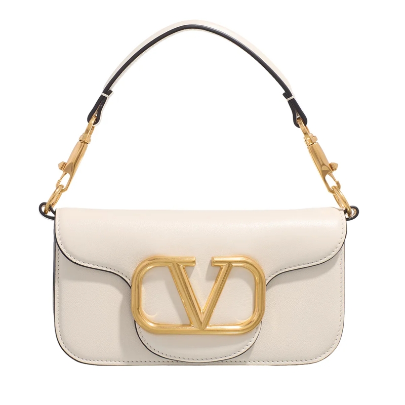 Valentino Garavani Crossbody Bag Locò Shoulder Bag Cream