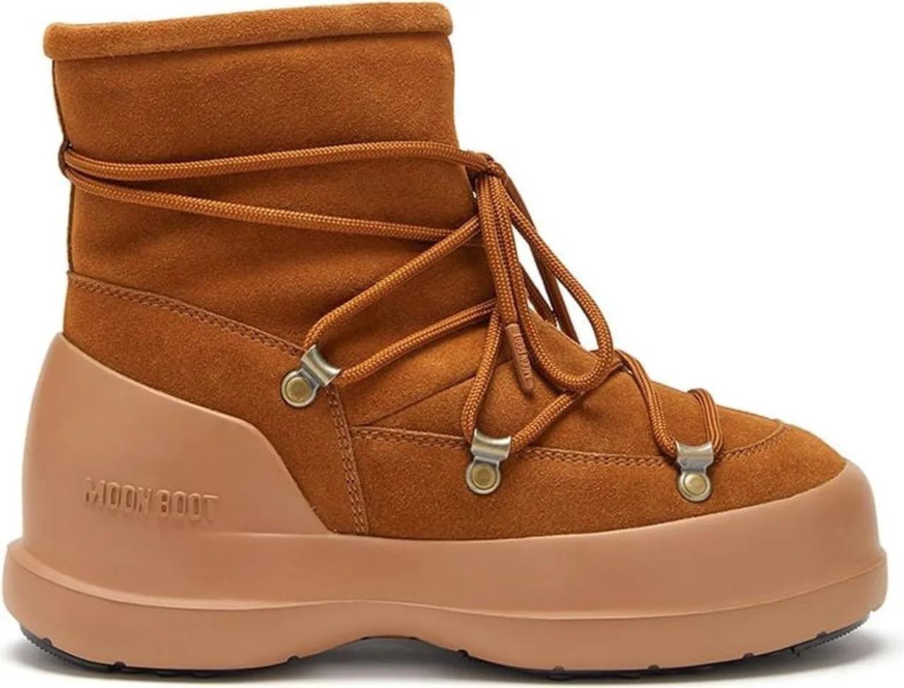 Moonboot Stiefel & Boots - Mb Luna Boot Suede - Gr. 39 (EU) - in Braun - für Herren - aus Gummi & Synthetisches Material & Leder & Synthetisches 