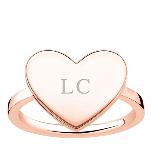 Thomas Sabo Ring Heart Rose Gold Solitaire Ring