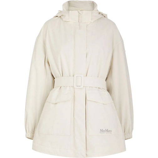 Max Mara Übergangsjacke Coats White weiß