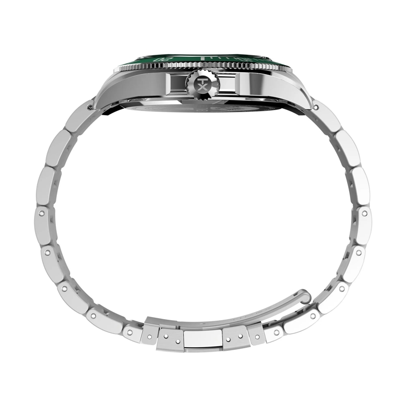 Timex Quarzuhr Quarz-Analoguhr Harborside Coast Multifunction silber(Image 2)