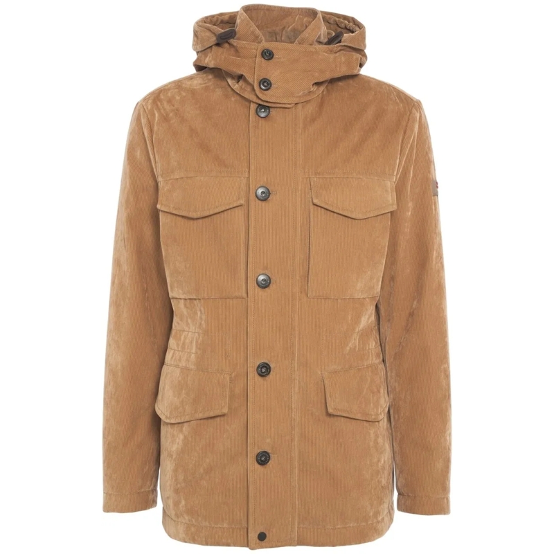 Peuterey Doudoune Corduroy jacket 'Athol' braun