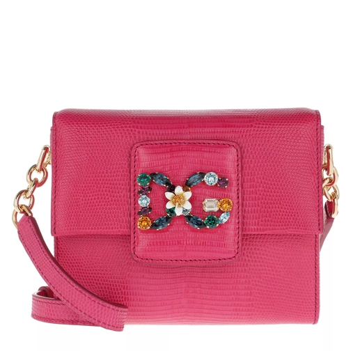 Dolce&Gabbana DG Millennials Crossbody Bag Shocking Pink Crossbodytas