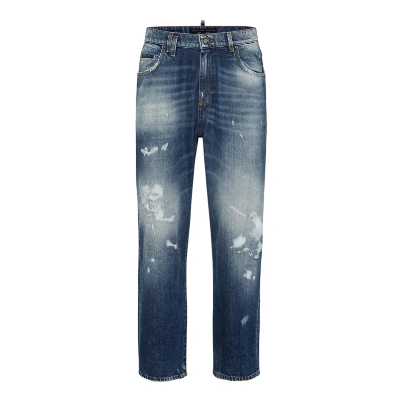 Philipp Plein Jeans Beach Boy Fit Essential jeansblau