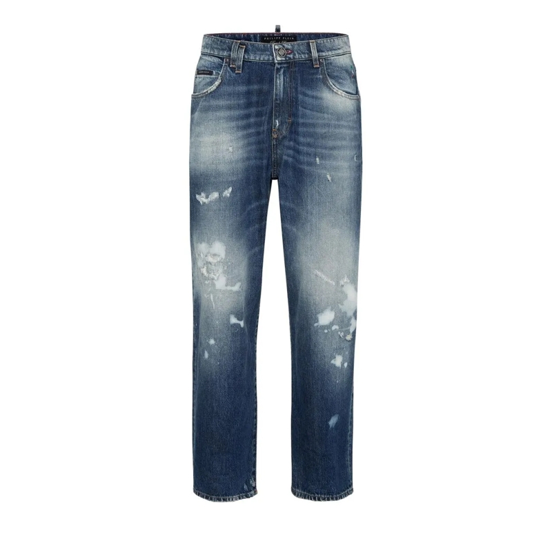 Philipp Plein Jeans Beach Boy Fit Essential jeansblau